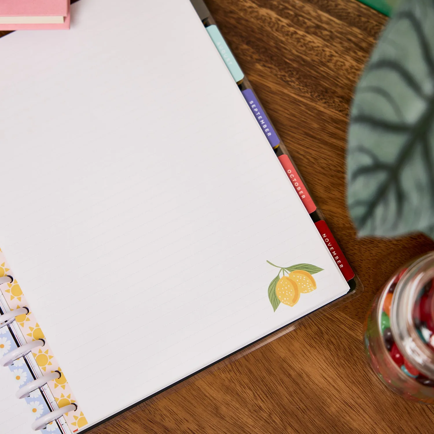 Happy Planner Seasonal Joy papier ligné pointillé Big 40 feuilles