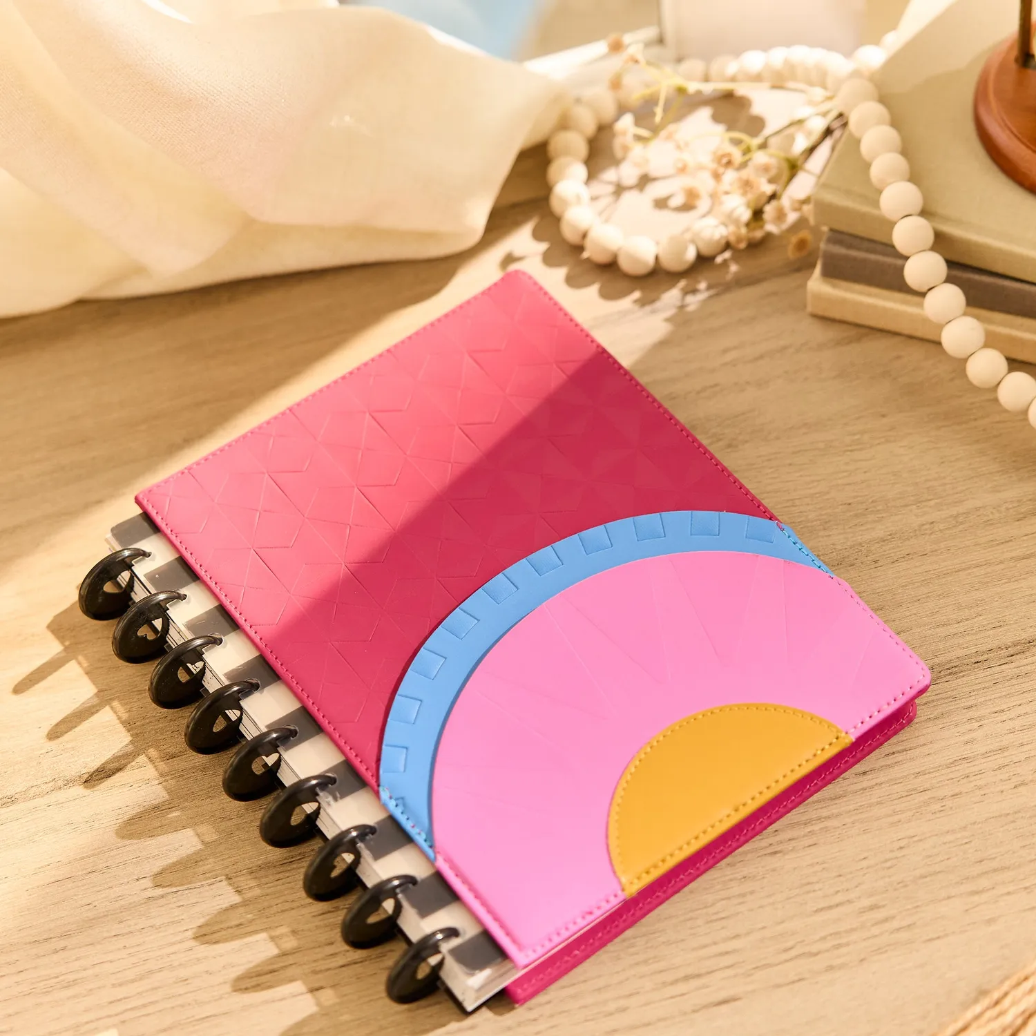 Happy Planner Horizon Lines agenda horizontal Classic 12 mois 2026-2027