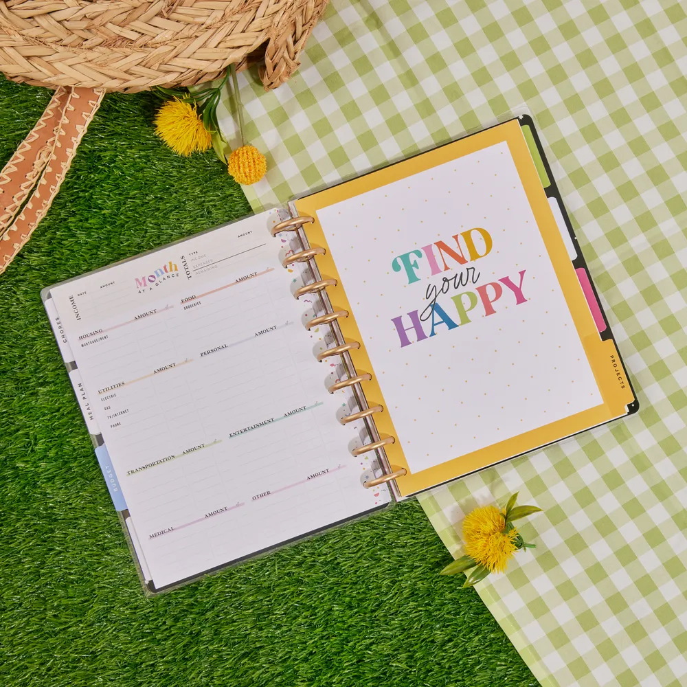 Happy Planner Happy Brights extension maison classic 129 p.