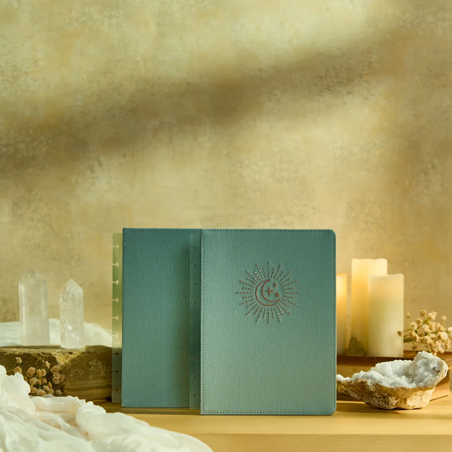 Happy Planner Starlit Glow couverture brodée Classic