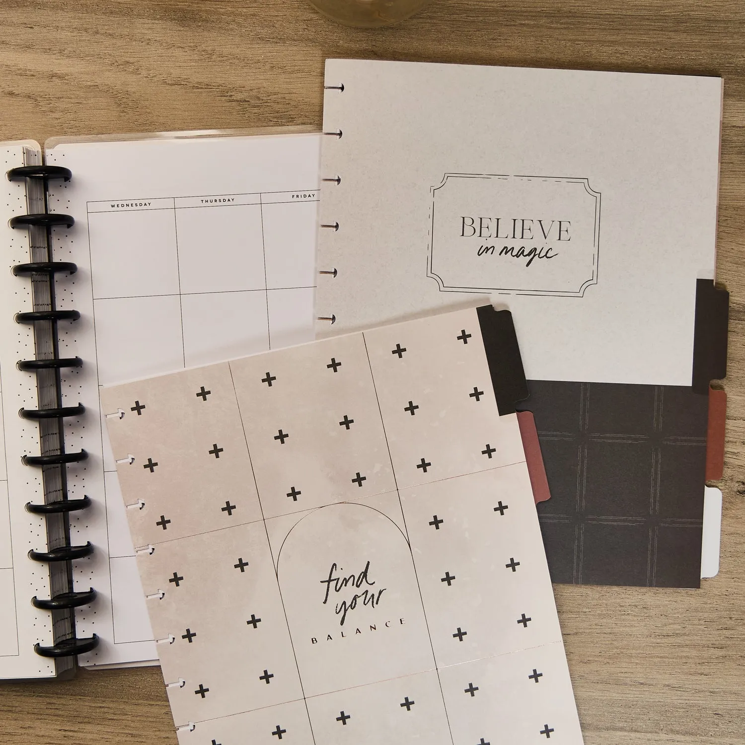 Happy Planner Modern Charm extension agenda Big 6 mois neutre