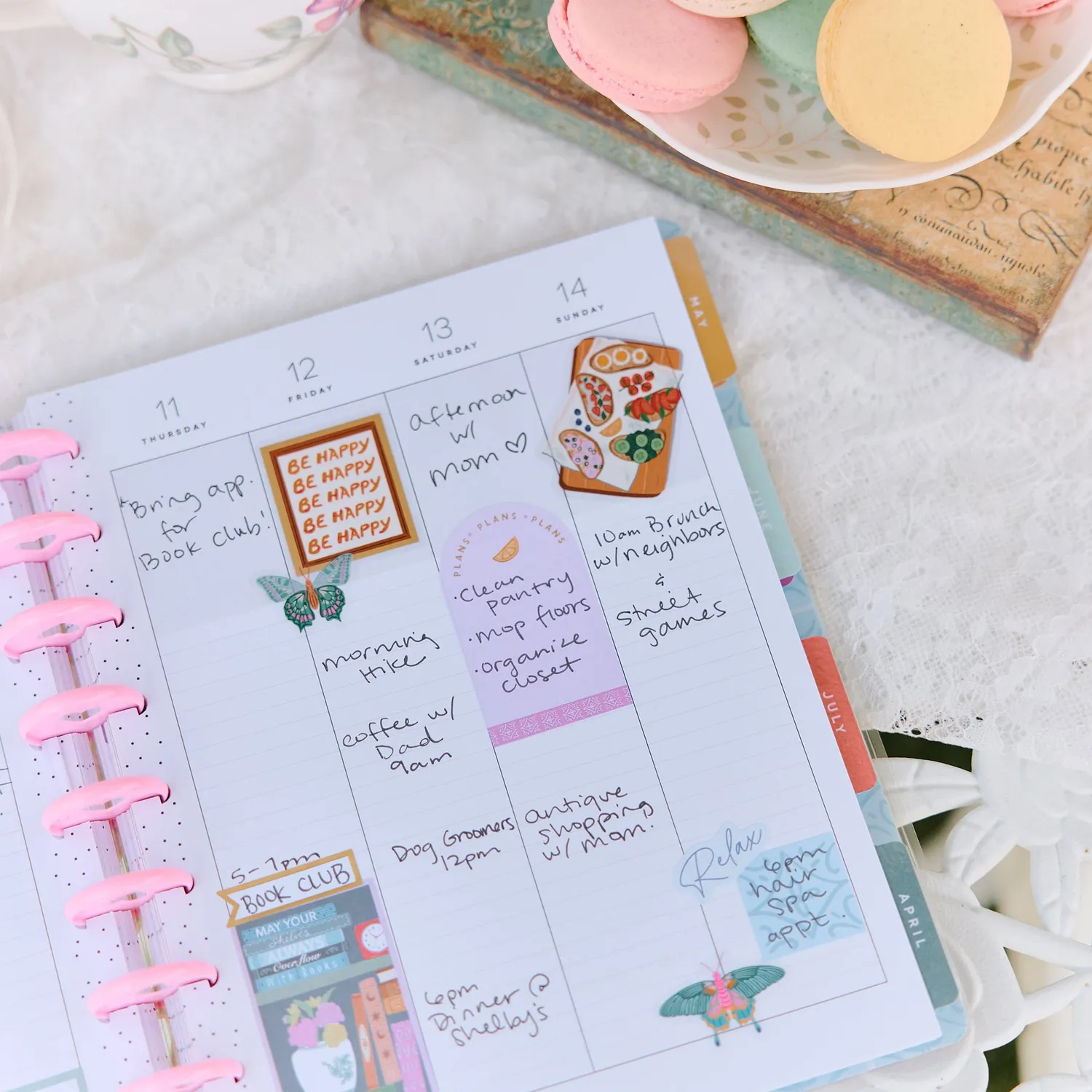 Happy Planner Life In Whimsy agenda 2027 vertical ligné Classic