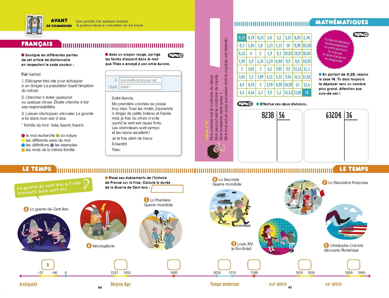 Les Incollables CM1-CM2 cahier de vacances 2018 révisions