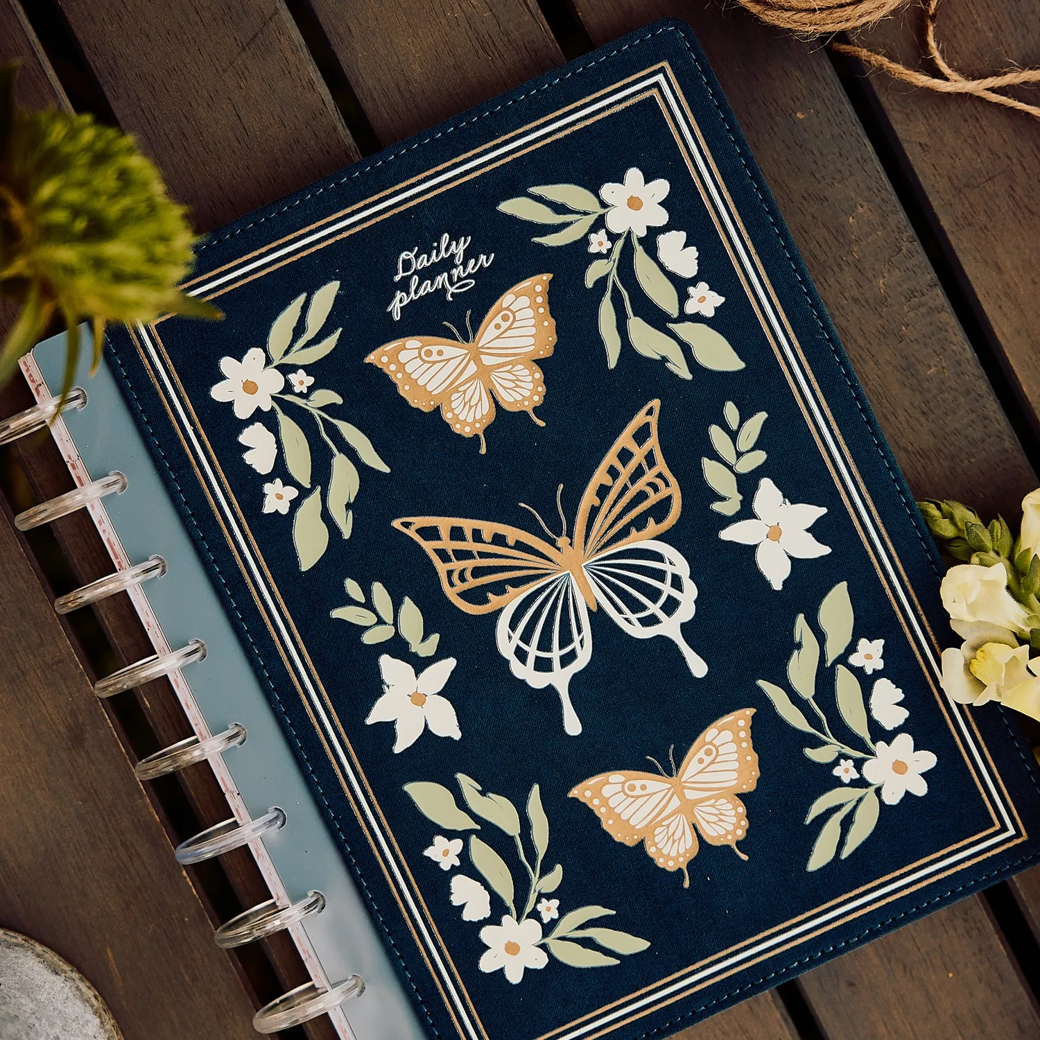 Happy Planner Wildflower Daydream agenda 2027 Classic dashboard
