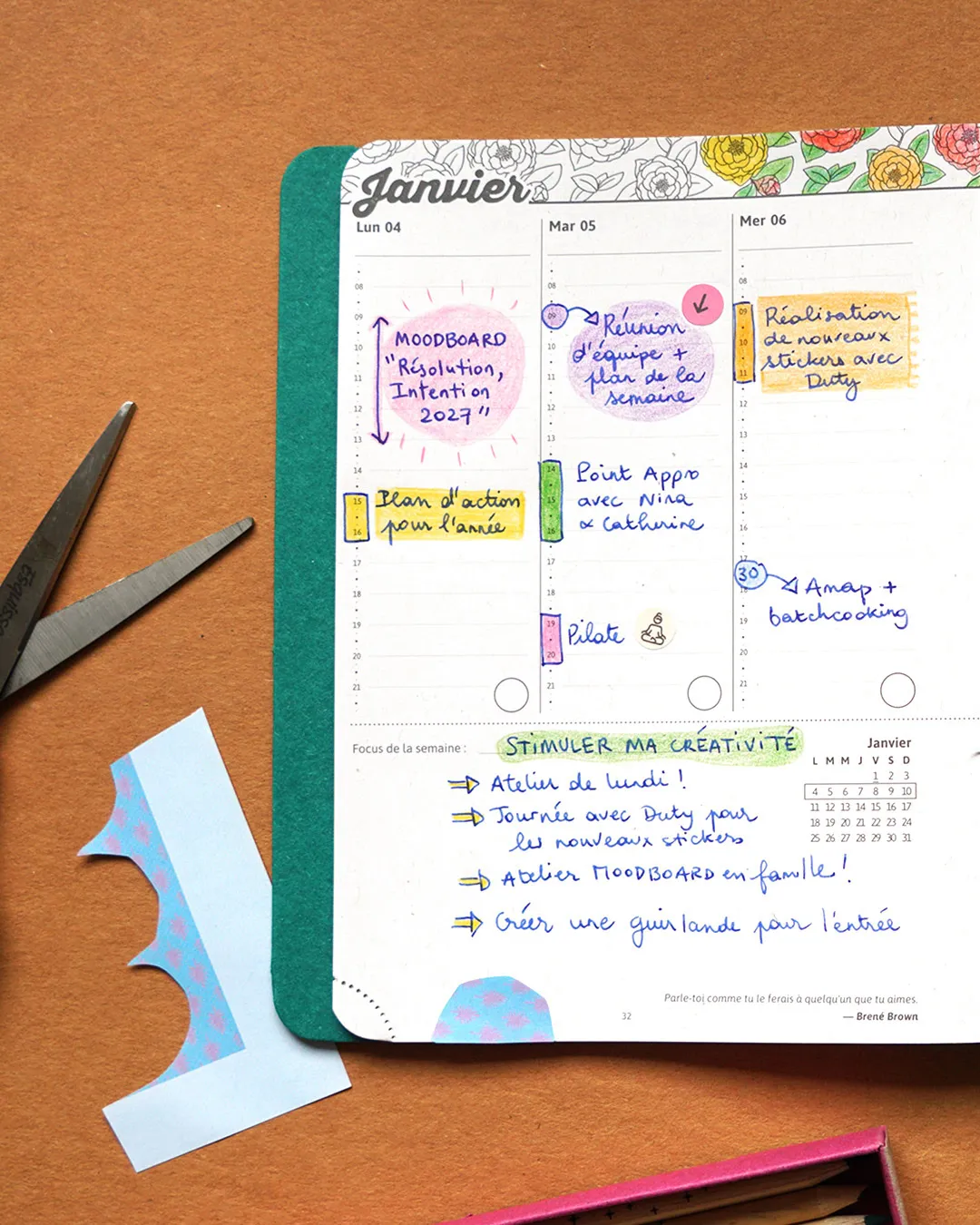 My365 My 2027 agenda semainier A5 spirale souple