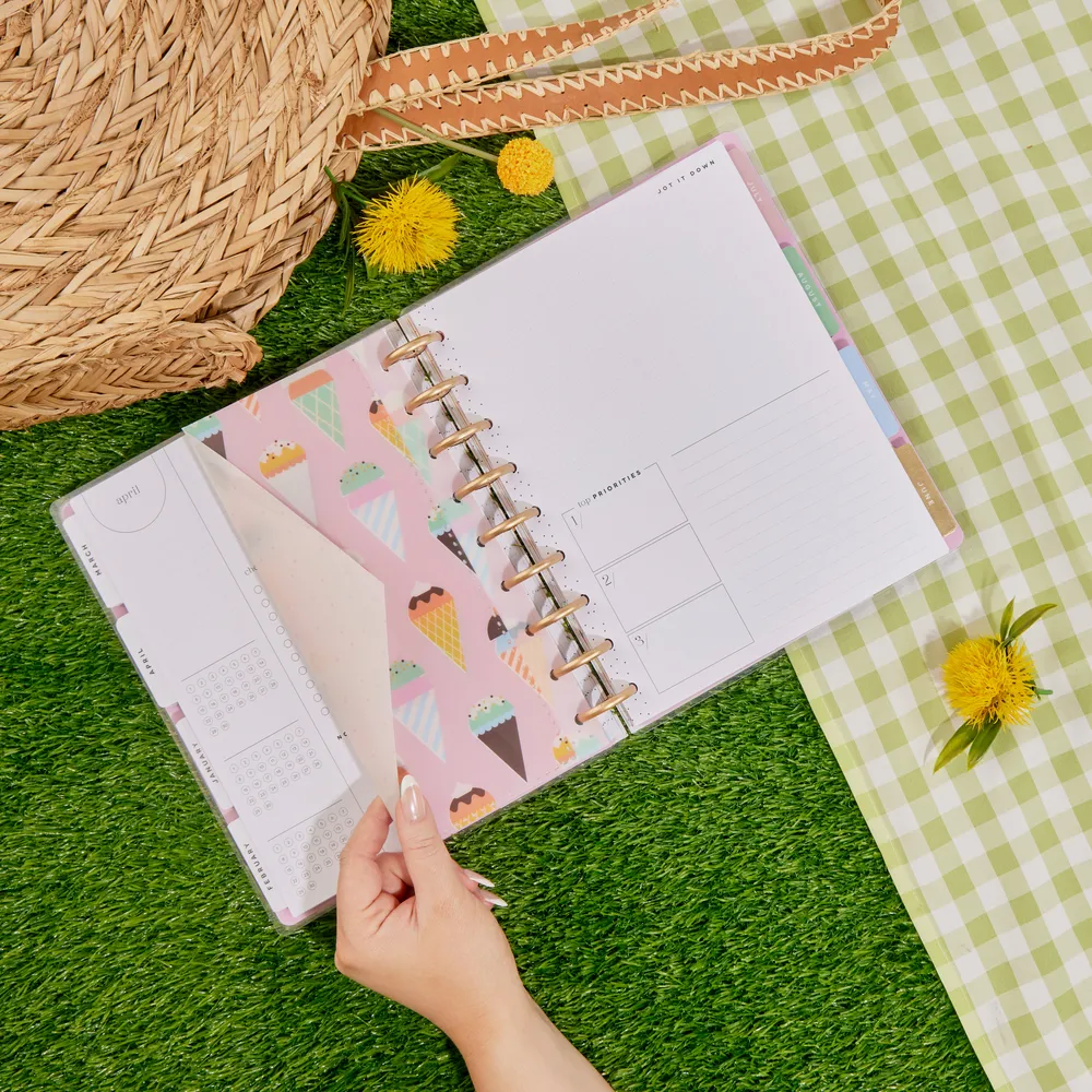 Happy Planner Boardwalk Ice Cream enveloppes x3 Classic