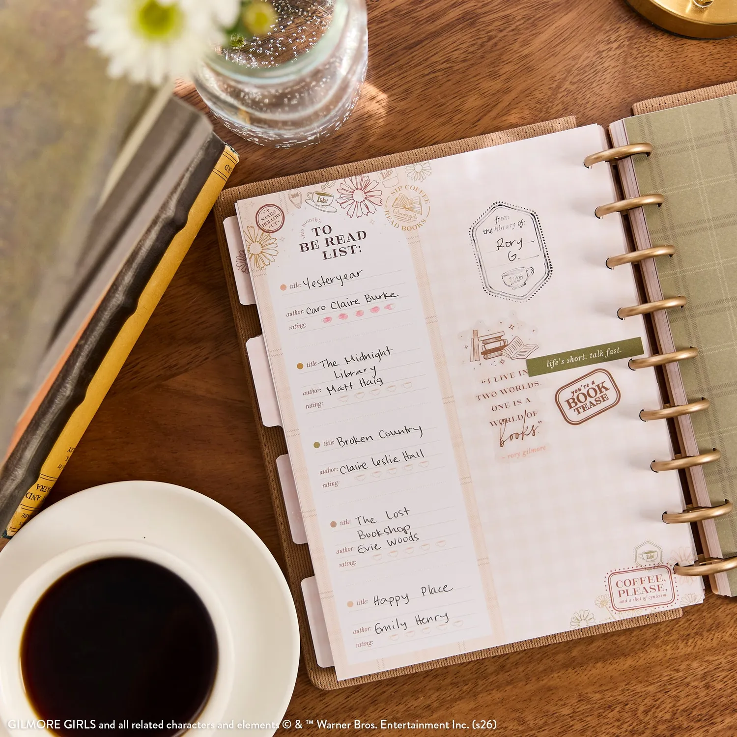 Happy Planner Gilmore Girls Be Happy Box collector