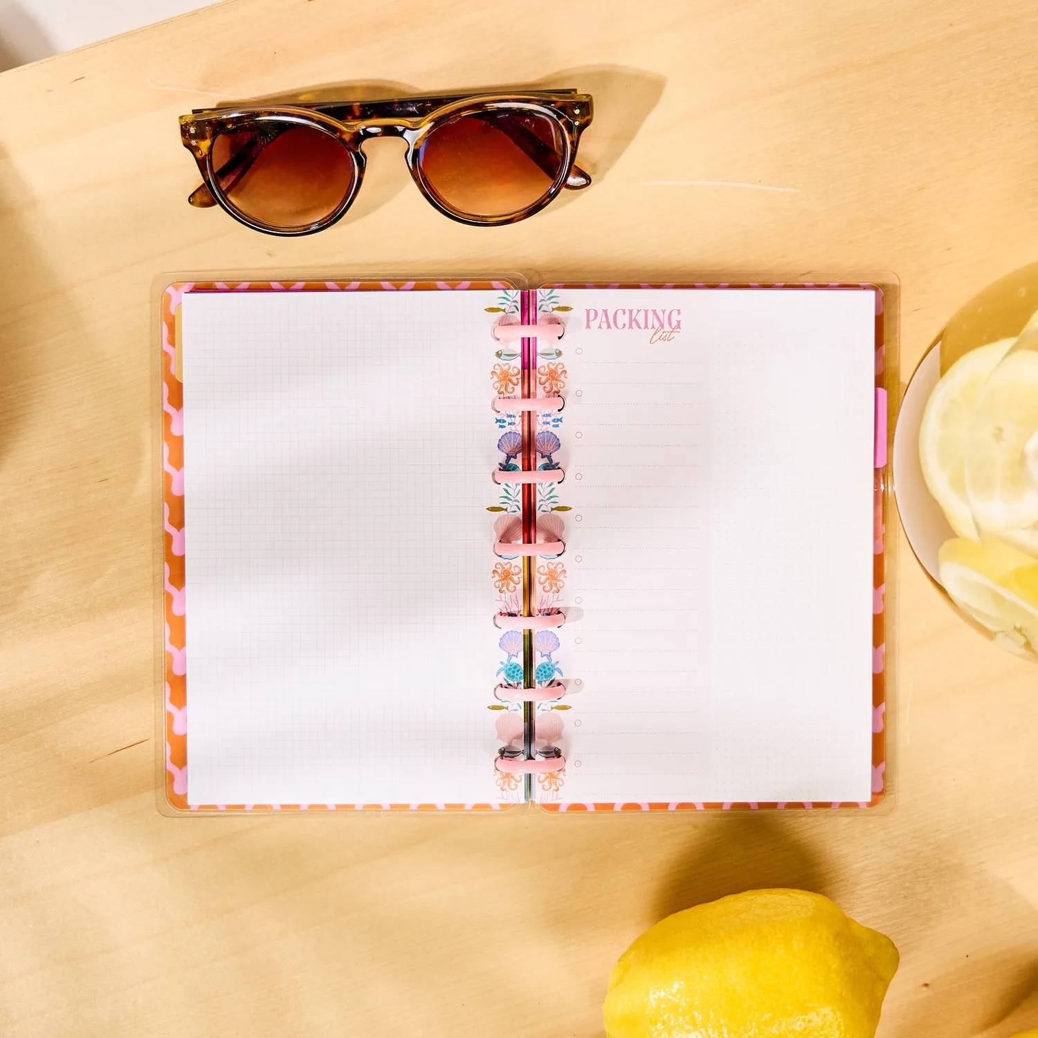 Happy Planner Packing List papier recharge Mini 40 feuilles