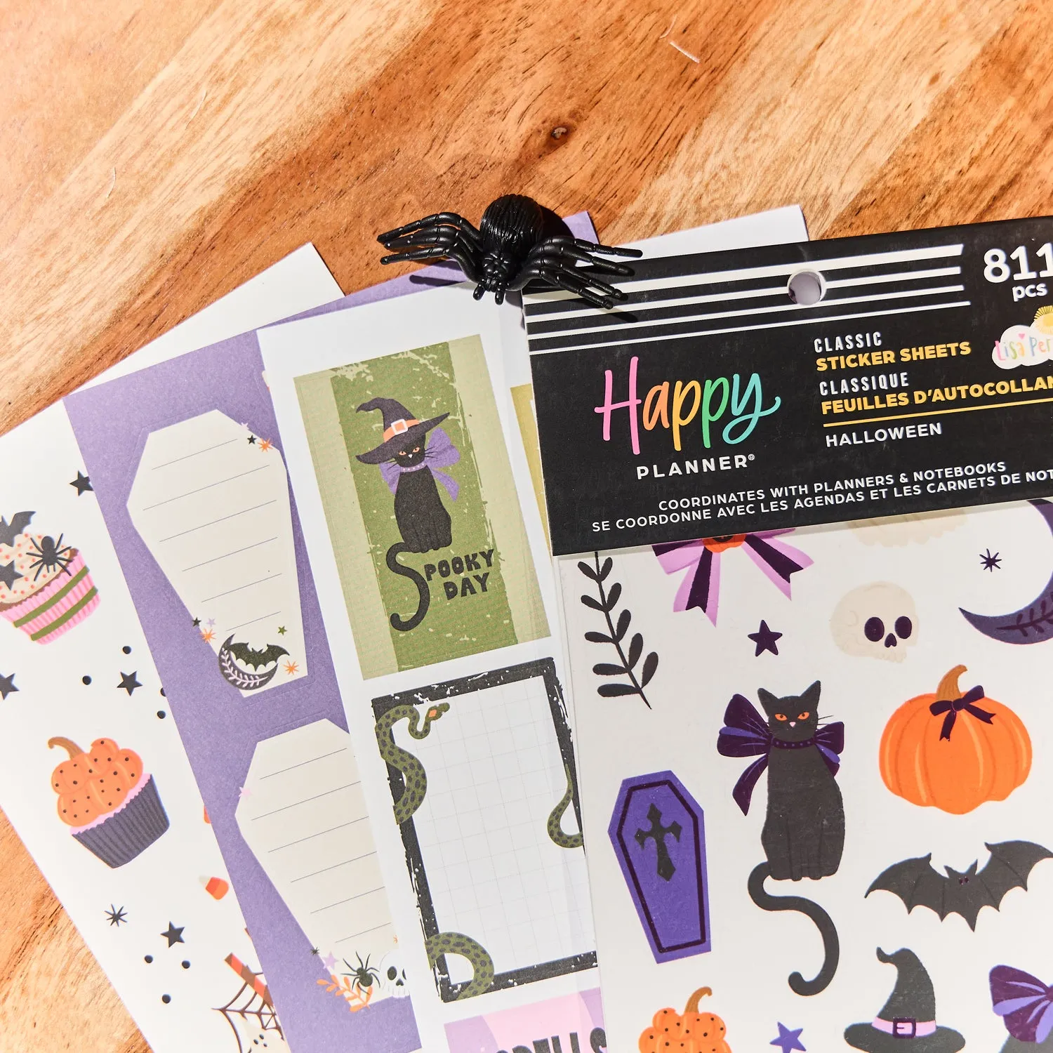 Happy Planner Halloween Vibes stickers value pack 811