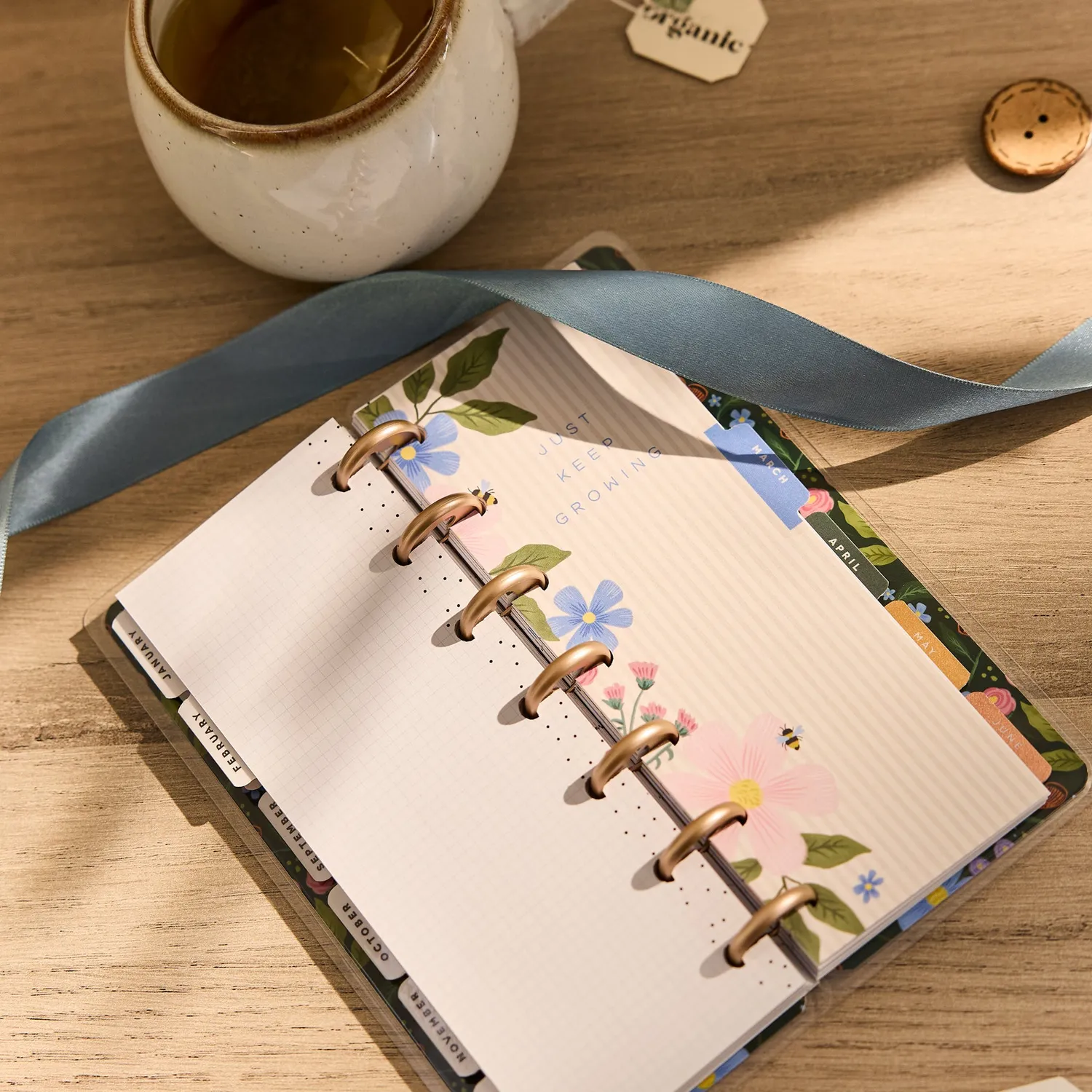 Happy Planner Country Charm agenda 2026-2027 mini horizontal