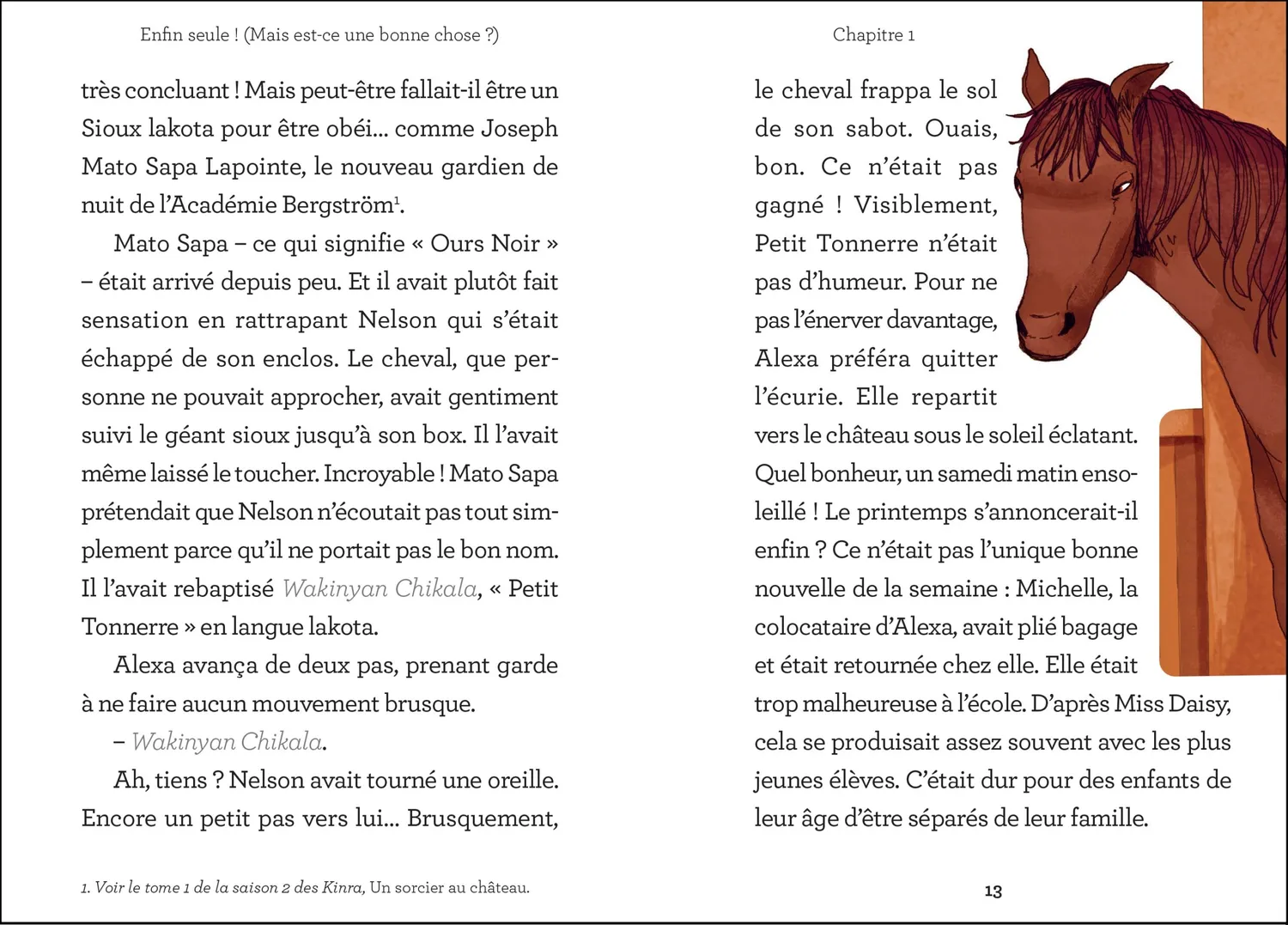 Frigobloc Le secret des Kinra Tome 2 roman 9 ans