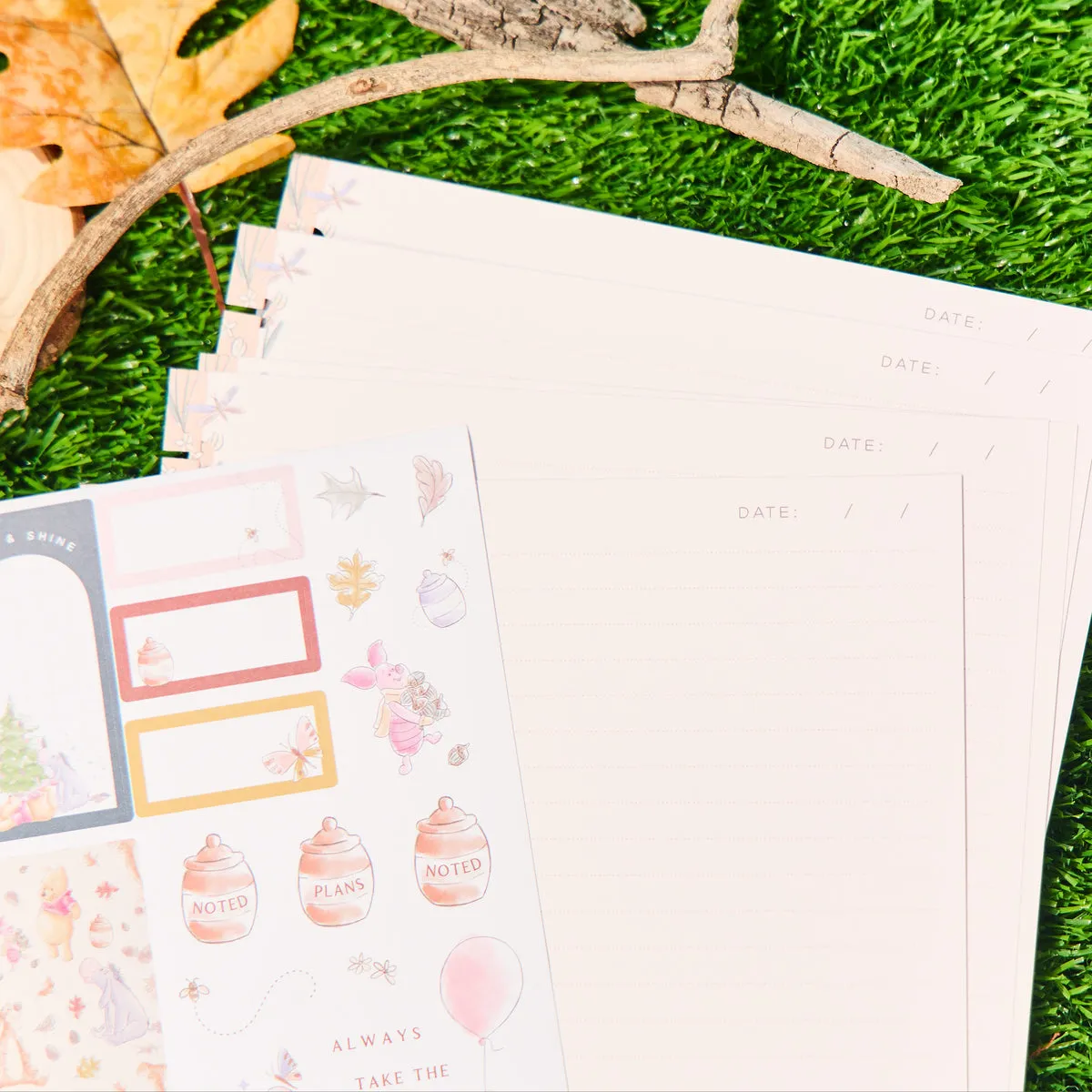Happy Planner Disney Winnie l'Ourson pack accessoires Classic