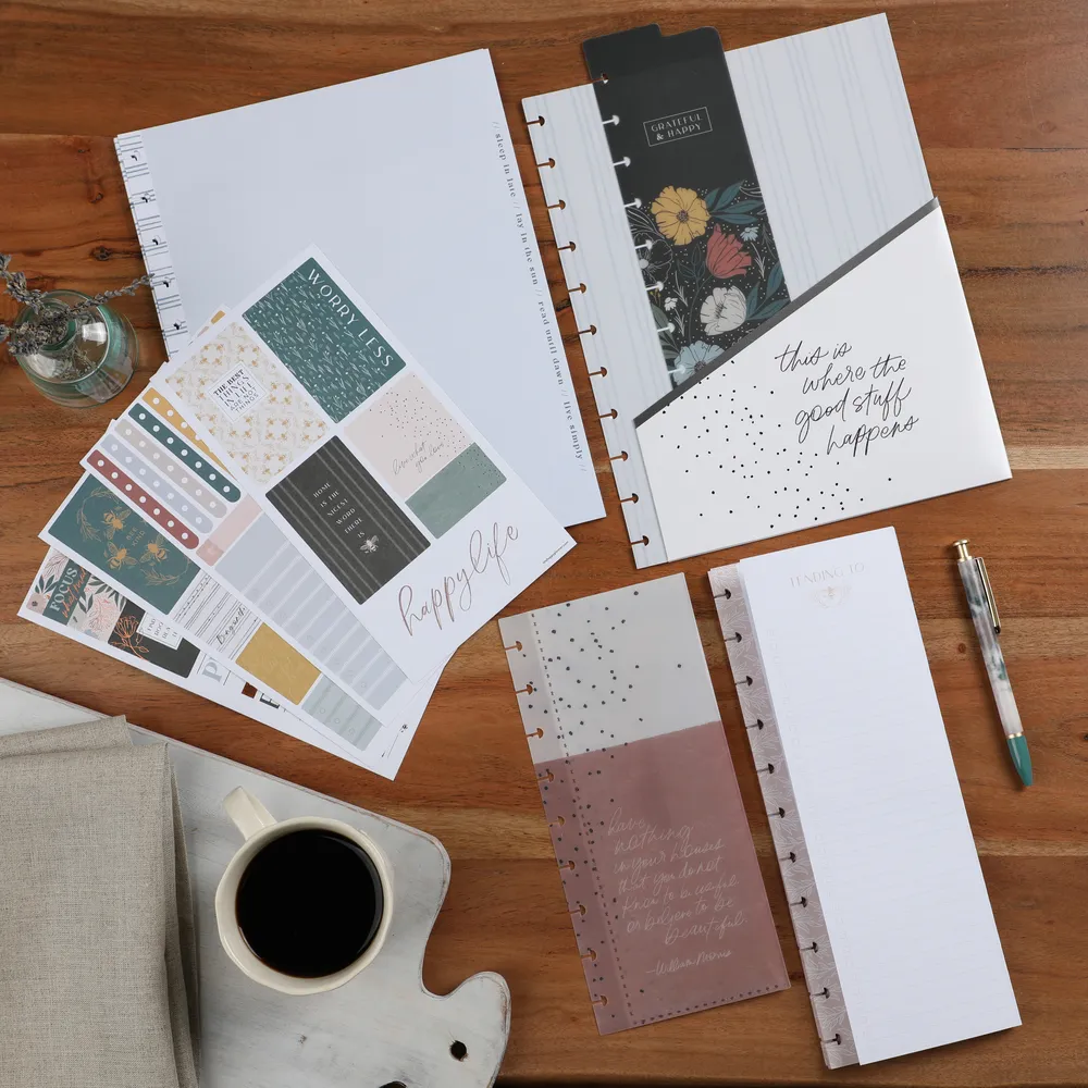 Happy Planner Homesteader pack accessoires Big 102 pièces