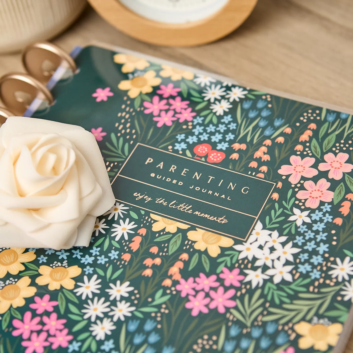 Happy Planner Cool Bloom journal parental guidé Classic 80 feuilles