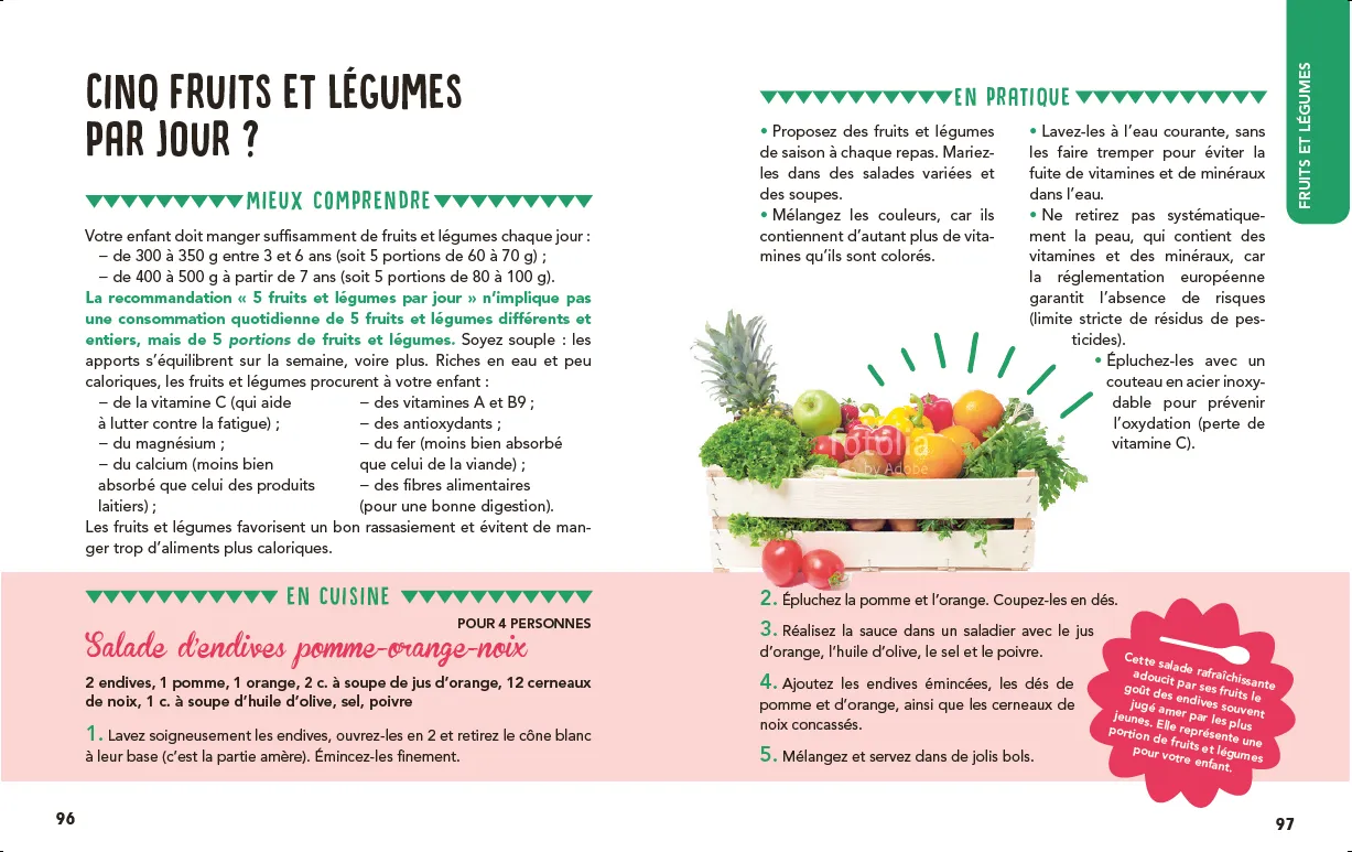 Frigobloc Incollables Mon enfant n’aime pas les épinards livre