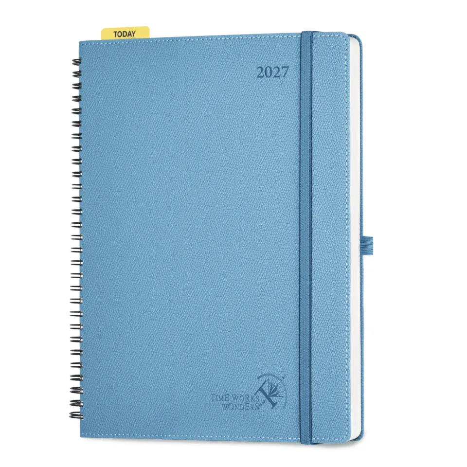 Poprun WETLK7-27 agenda semainier 2027 grand rigide