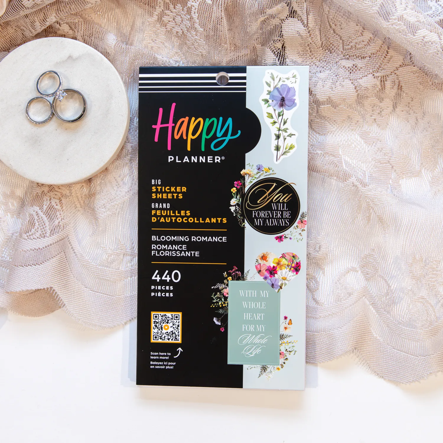 Me & my big ideas Value Pack Blooming Romance Wedding stickers Big