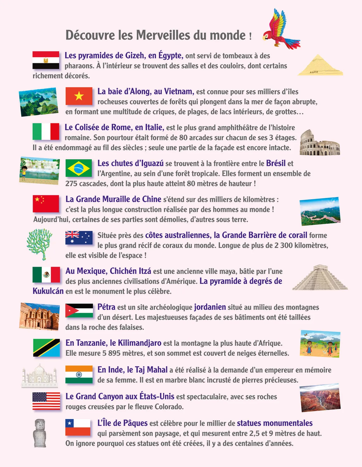 Minimiki Merveilles du Monde cahier 300 stickers tenues