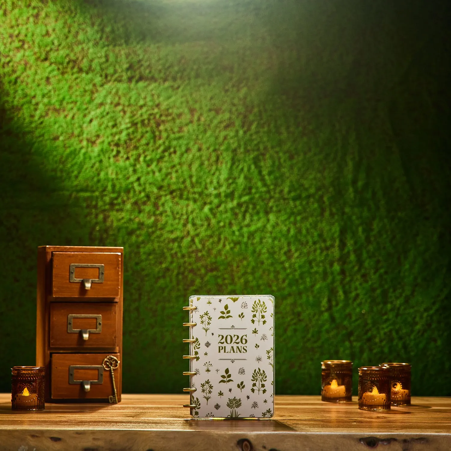 Happy Planner Herbarium agenda Mini horizontal 2026 botanique