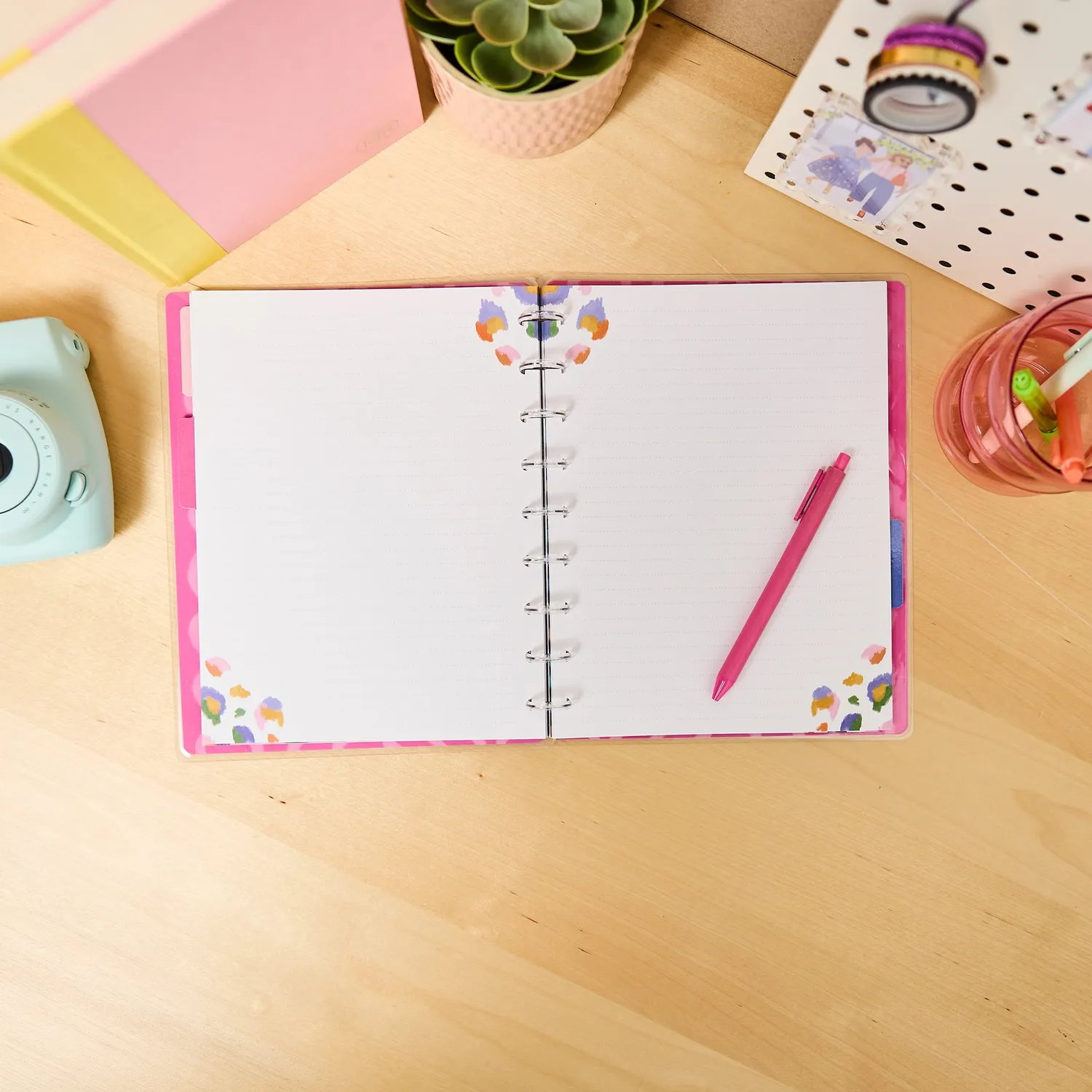 Happy Planner Sunburst Bay carnet classic ligné pointillé 60 feuilles