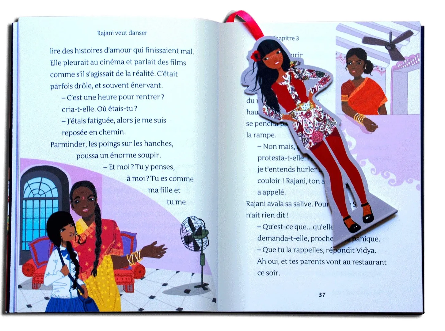 Kinra Girls Rajani et l'amour de la danse Tome 0 roman